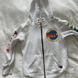 Aviator Nations Kids Zip Hoodie Size 6